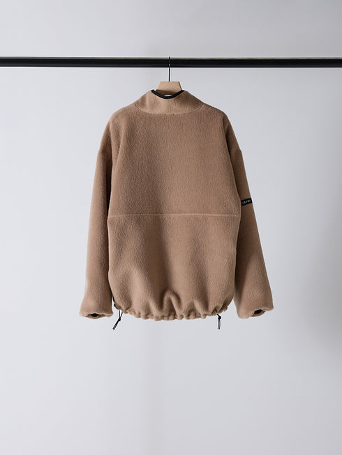 【 予約:11月中旬 】SHAGGY HALF ZIP JK /Y254-41126